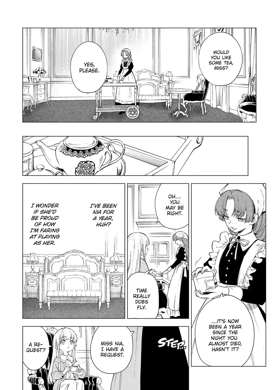 Brutal Daughter Nia Liston: A Splendid Matchless Record of a God-Slaying Warrior Reincarnated as a Sickly Daughter chapter 4 page 27