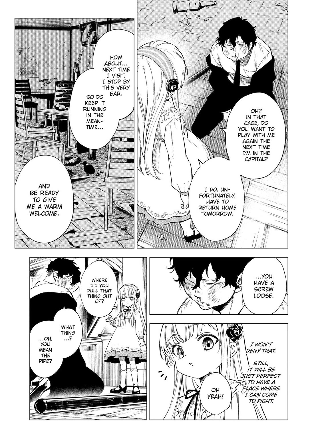 Brutal Daughter Nia Liston: A Splendid Matchless Record of a God-Slaying Warrior Reincarnated as a Sickly Daughter chapter 4 page 9