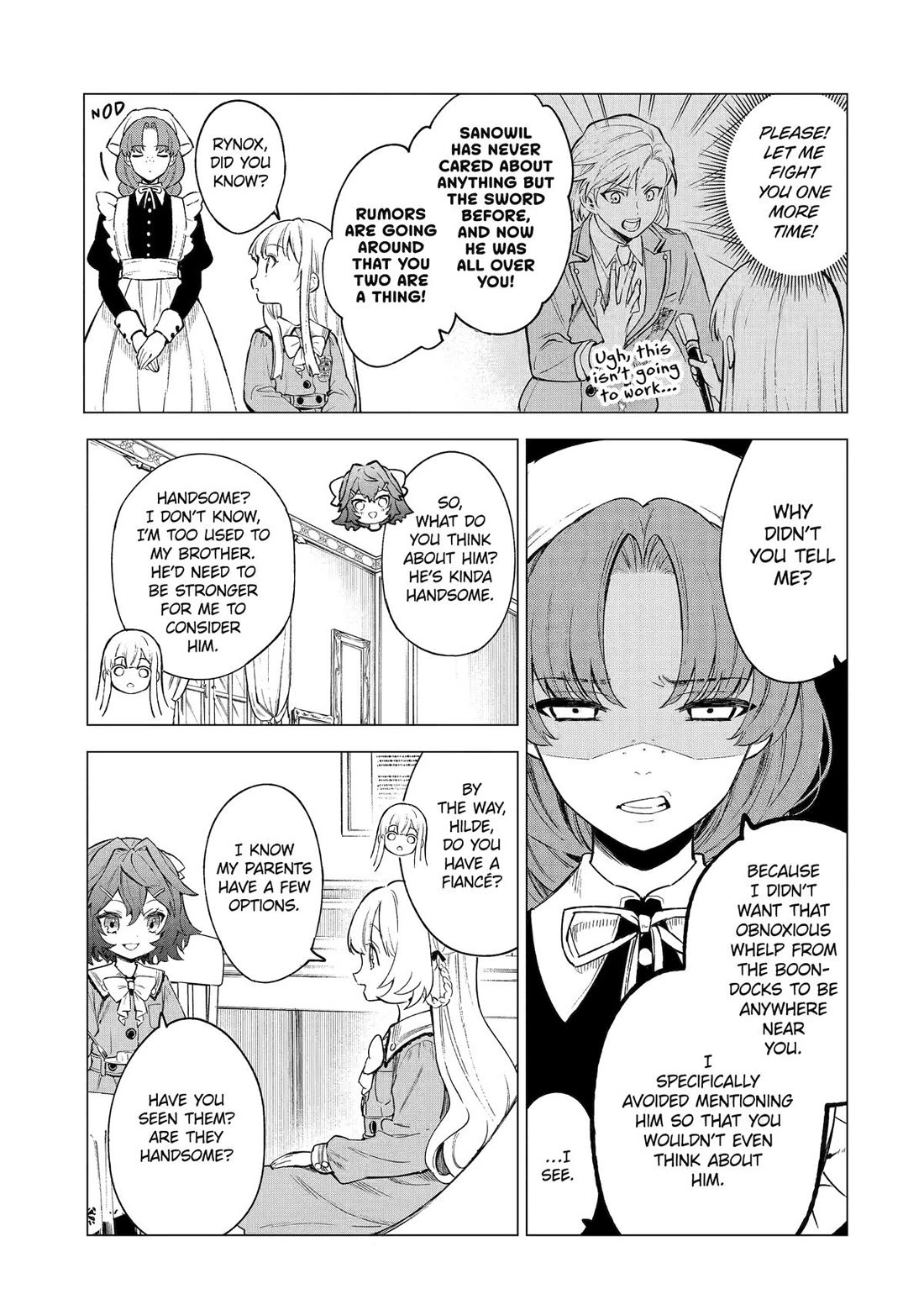 Brutal Daughter Nia Liston: A Splendid Matchless Record of a God-Slaying Warrior Reincarnated as a Sickly Daughter chapter 8 page 7