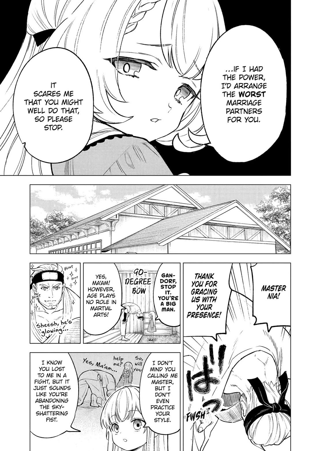 Brutal Daughter Nia Liston: A Splendid Matchless Record of a God-Slaying Warrior Reincarnated as a Sickly Daughter chapter 8 page 9