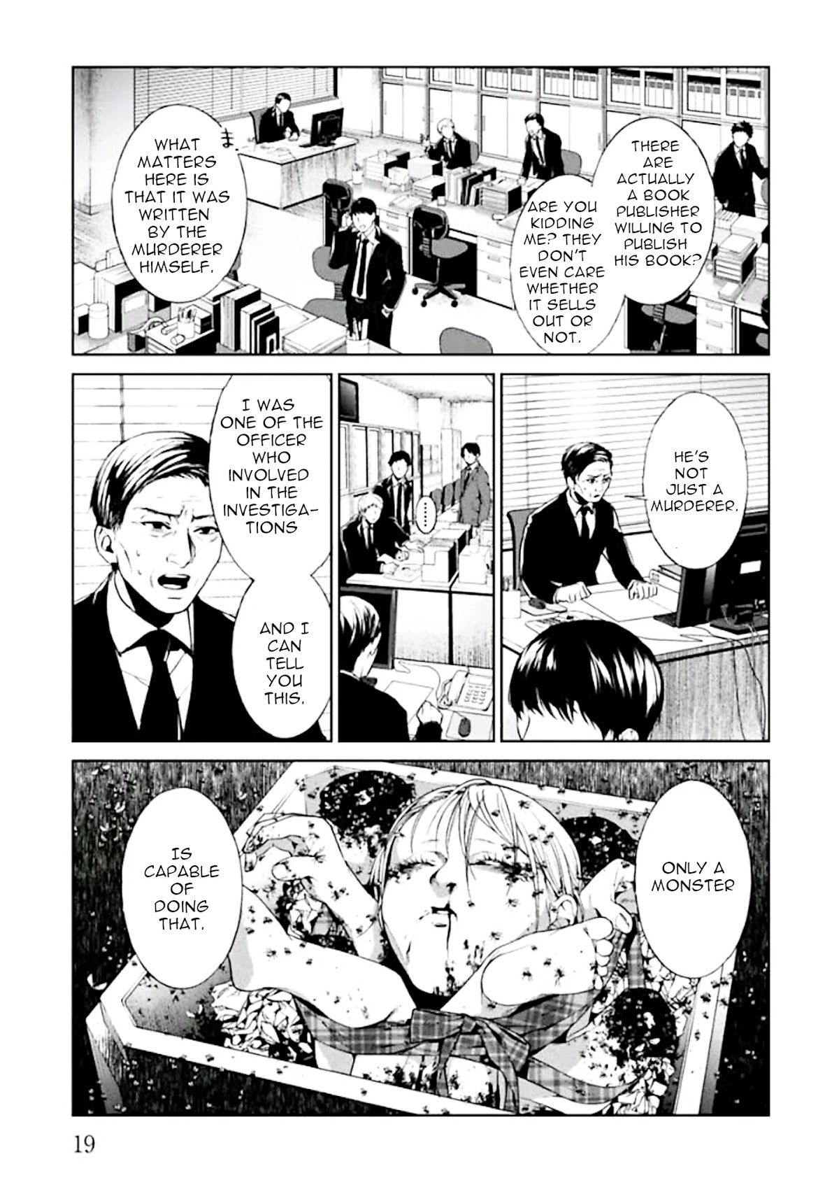 Brutal: Satsujin Kansatsukan no Kokuhaku chapter 1 page 21