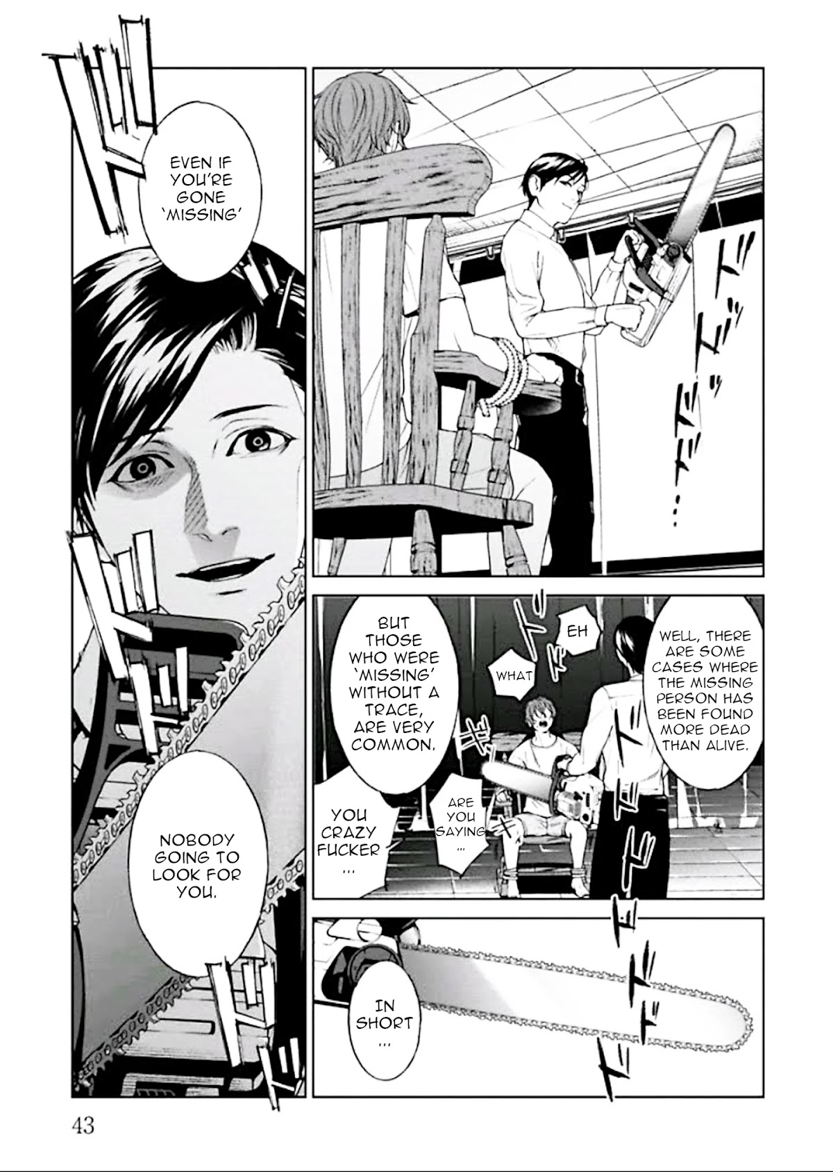 Brutal: Satsujin Kansatsukan no Kokuhaku chapter 1 page 45