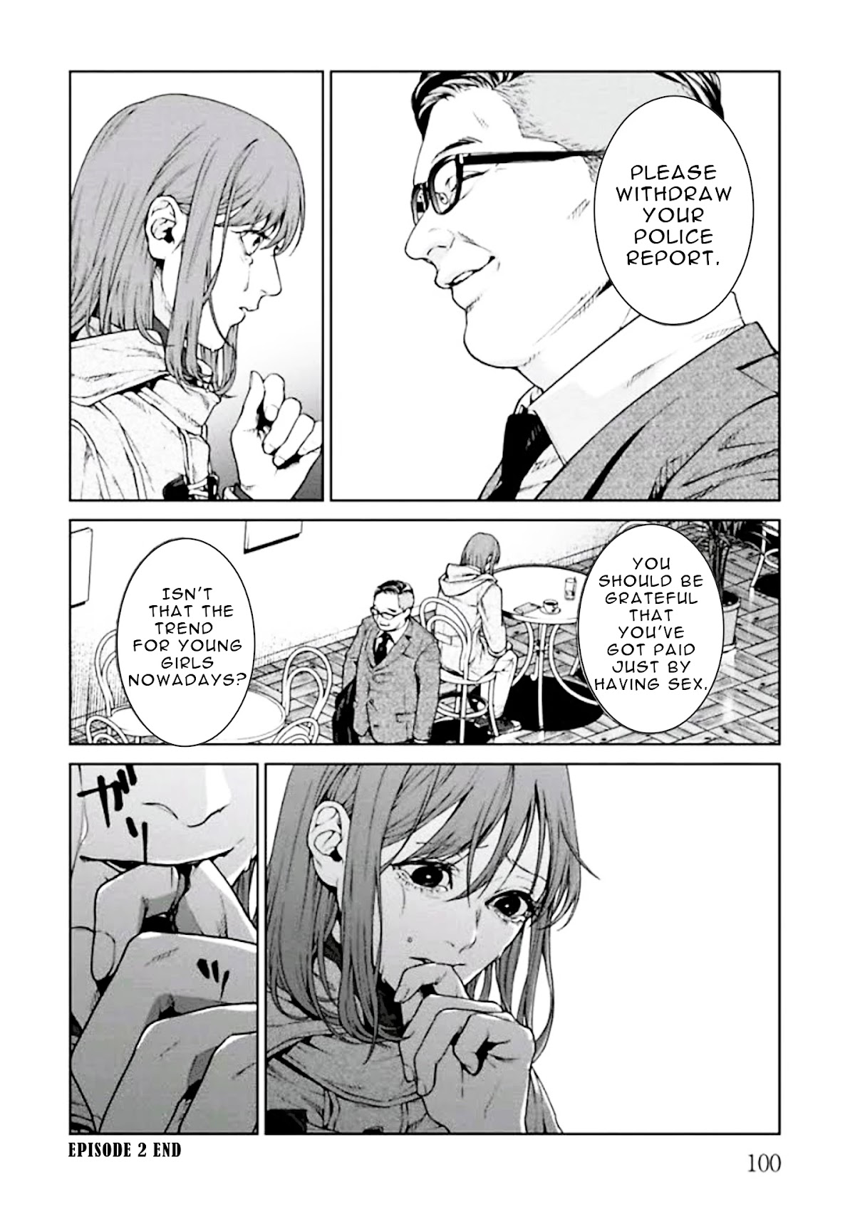 Brutal: Satsujin Kansatsukan no Kokuhaku chapter 2 page 33