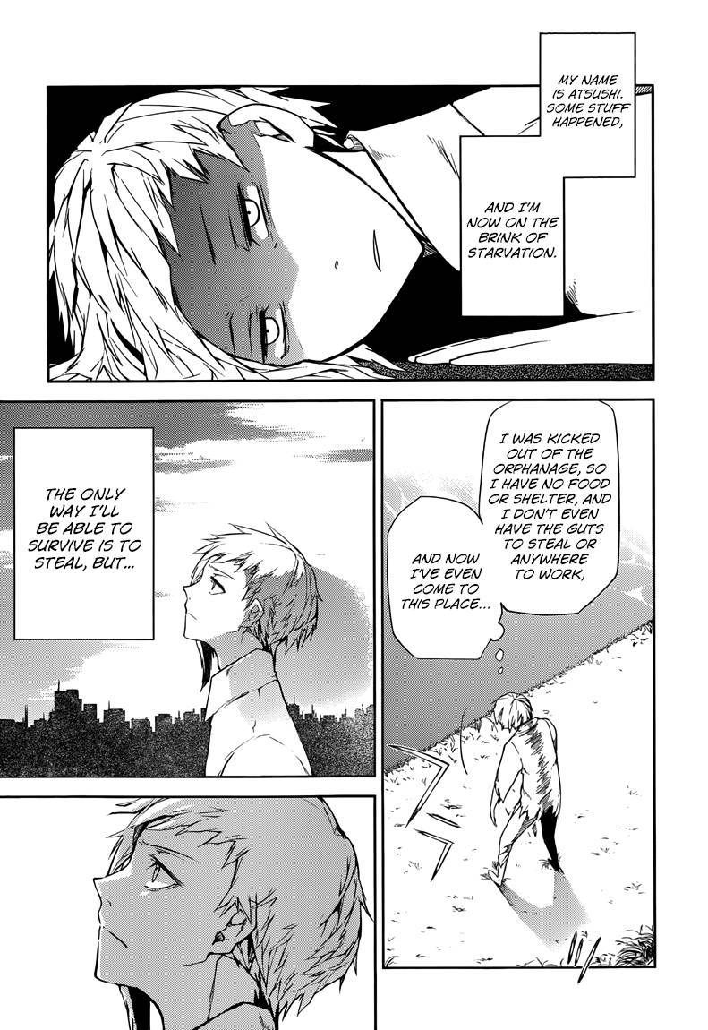 Bungo Stray Dogs chapter 1 page 3