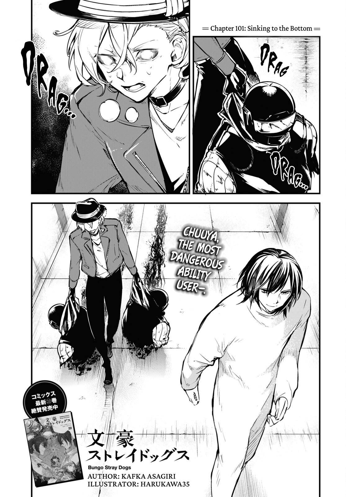 Bungo Stray Dogs chapter 101 page 1