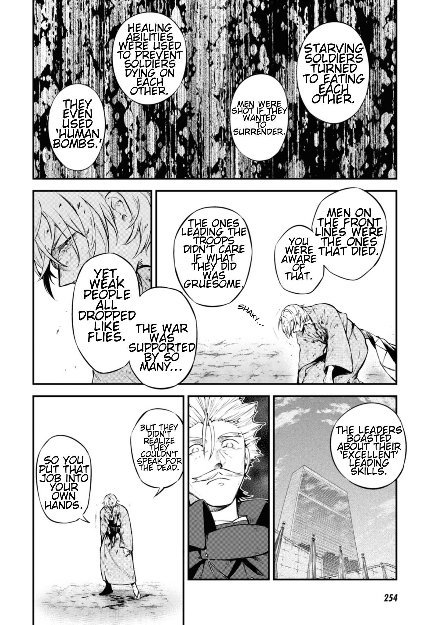 Bungo Stray Dogs chapter 104.5 page 15