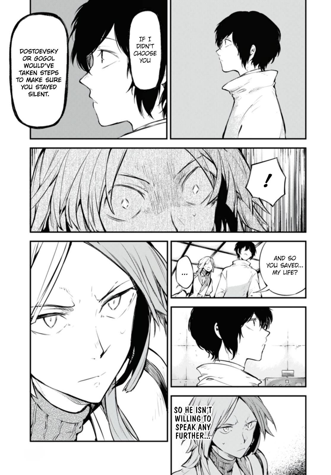 Bungo Stray Dogs chapter 105.5 page 7