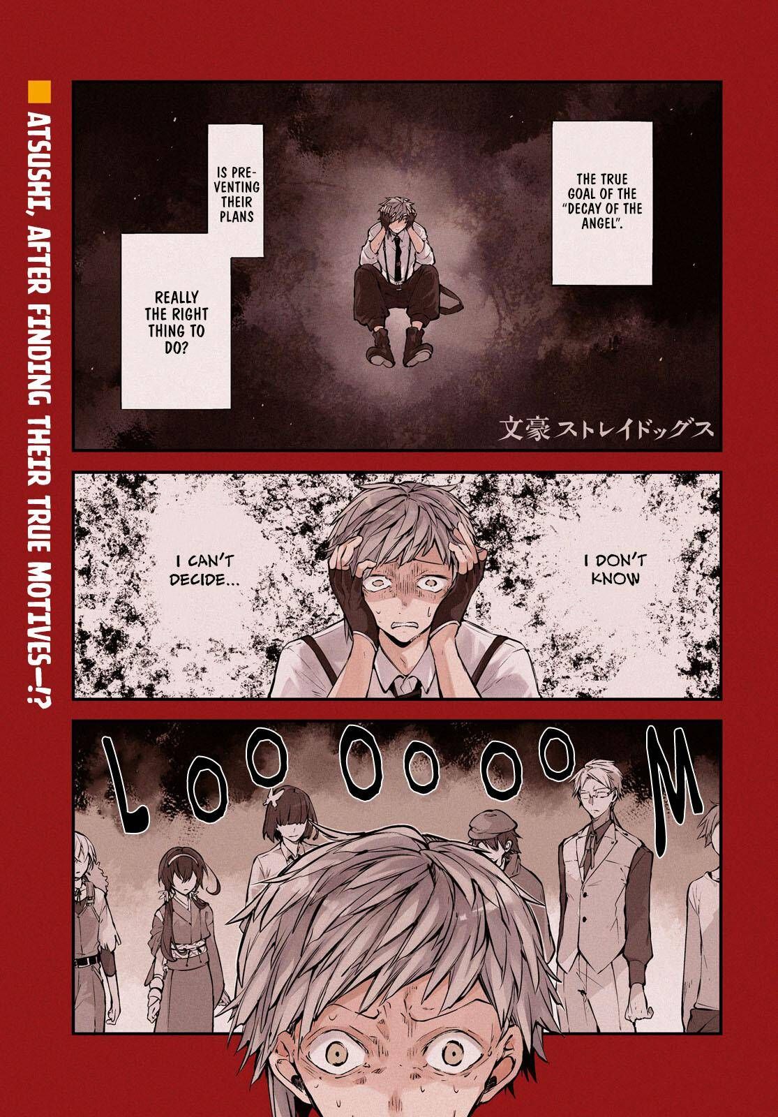 Bungo Stray Dogs chapter 105 page 1
