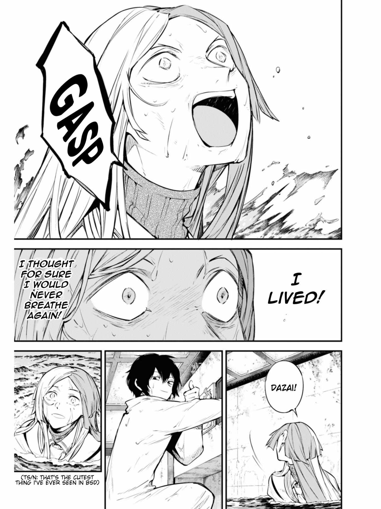 Bungo Stray Dogs chapter 106.5 page 21