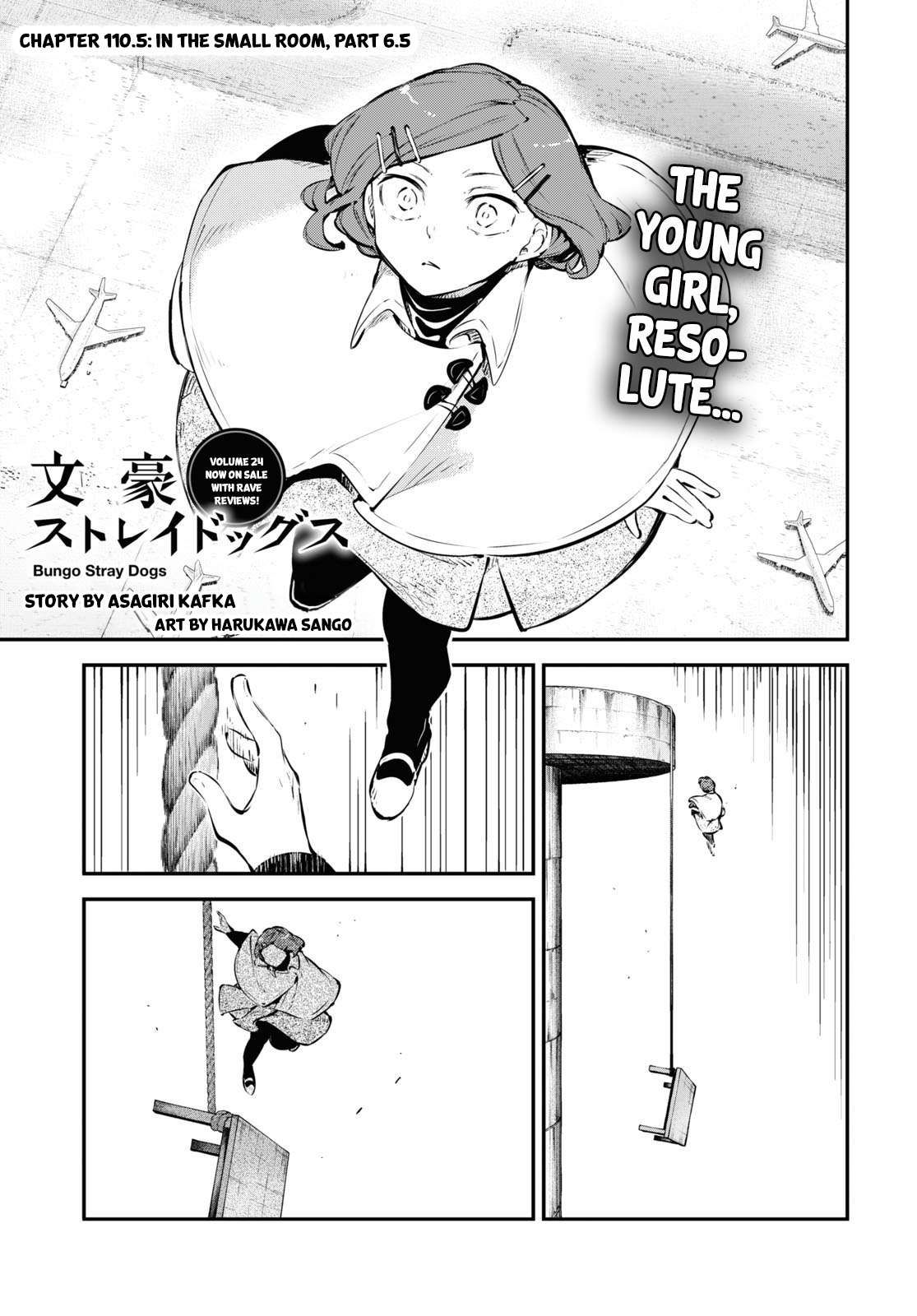 Bungo Stray Dogs chapter 110.5 page 1