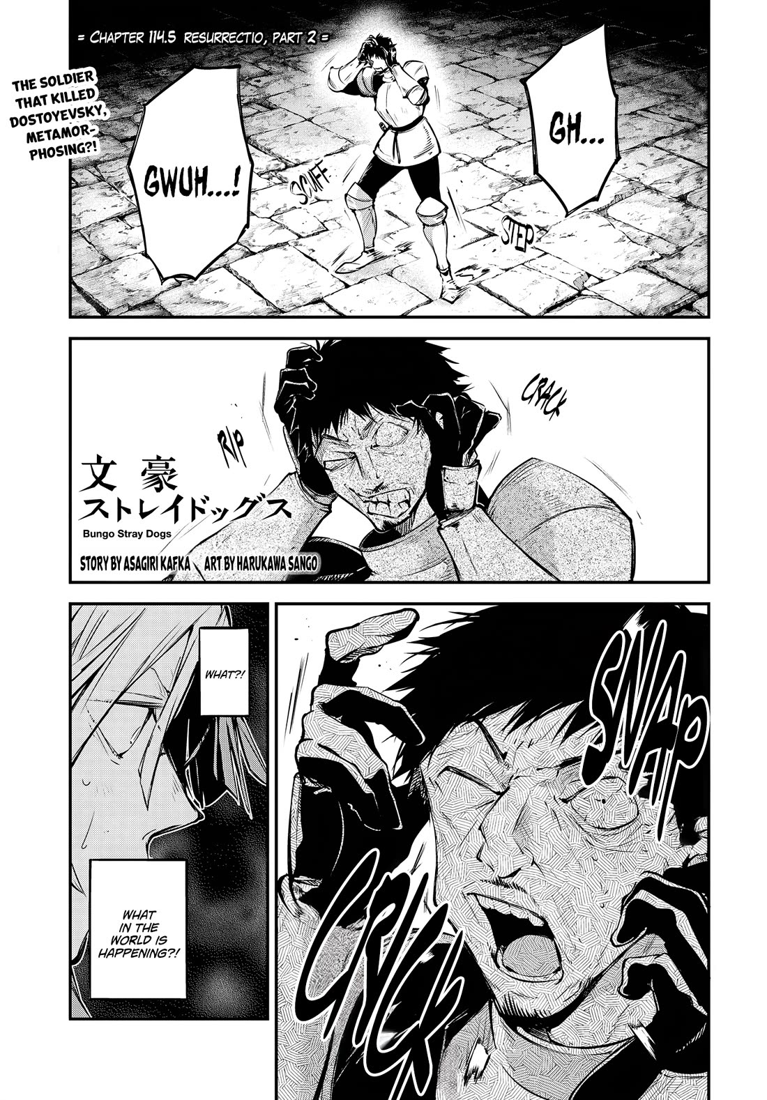 Bungo Stray Dogs chapter 114.5 page 3