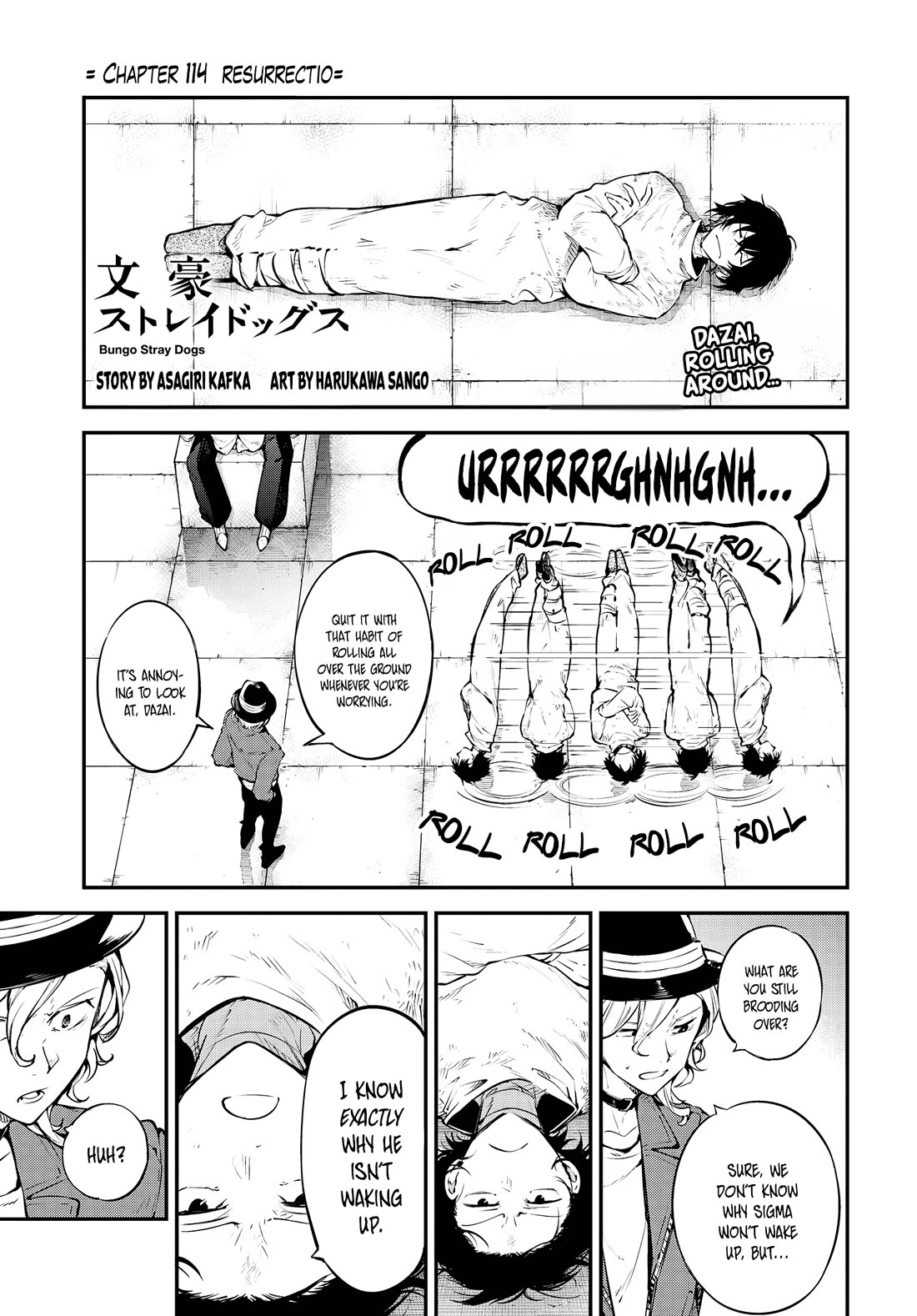 Bungo Stray Dogs chapter 114 page 2