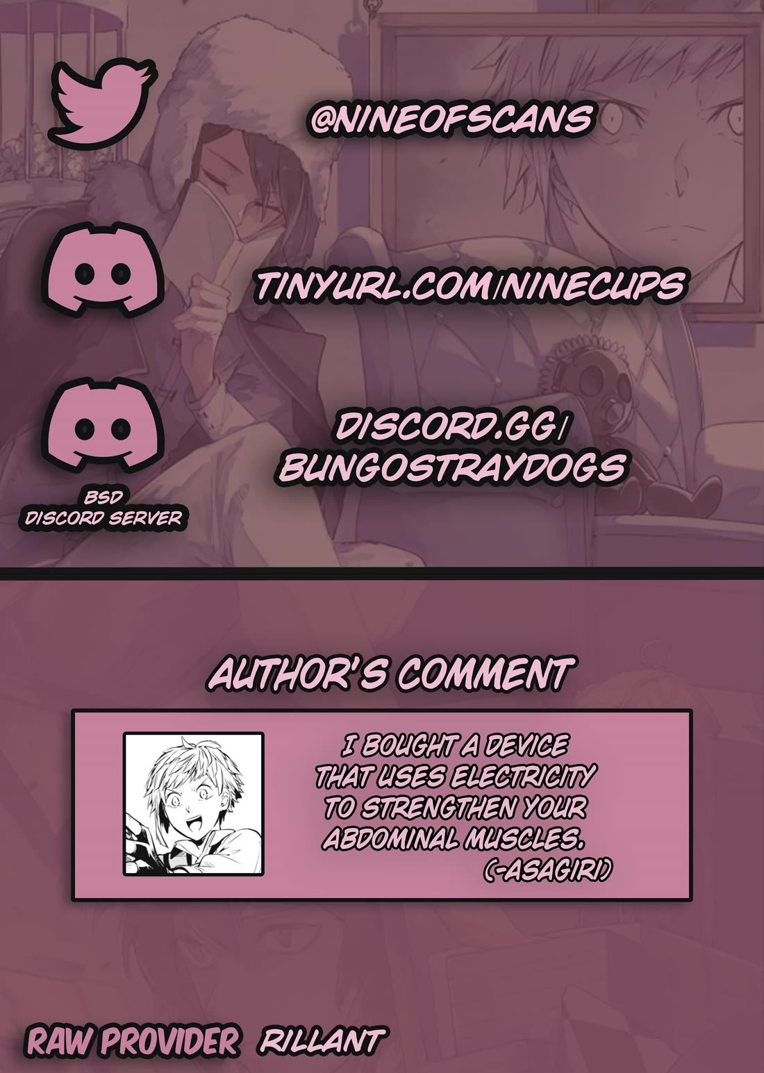 Bungo Stray Dogs chapter 115 page 1