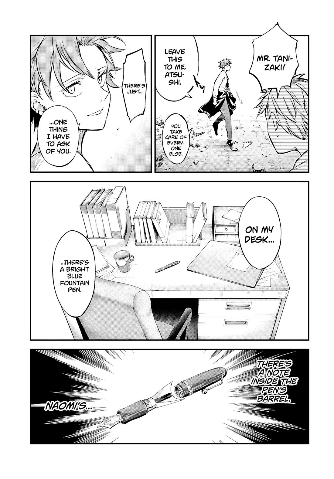 Bungo Stray Dogs chapter 118 page 4