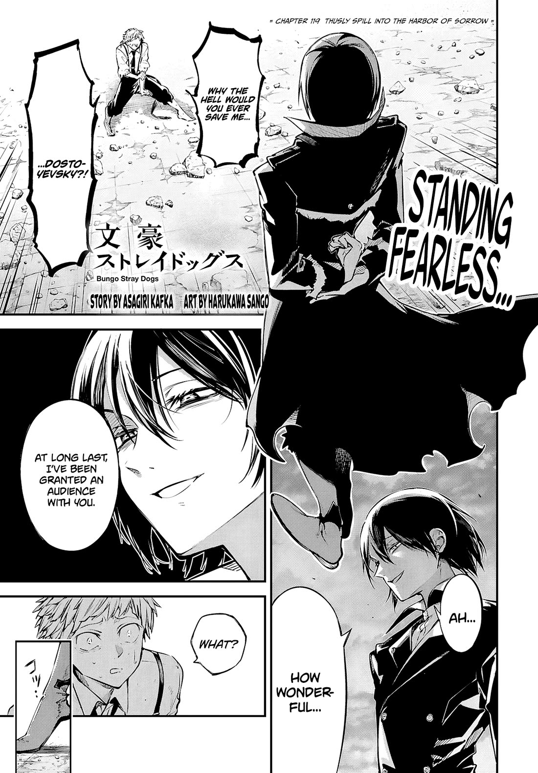 Bungo Stray Dogs chapter 119 page 2