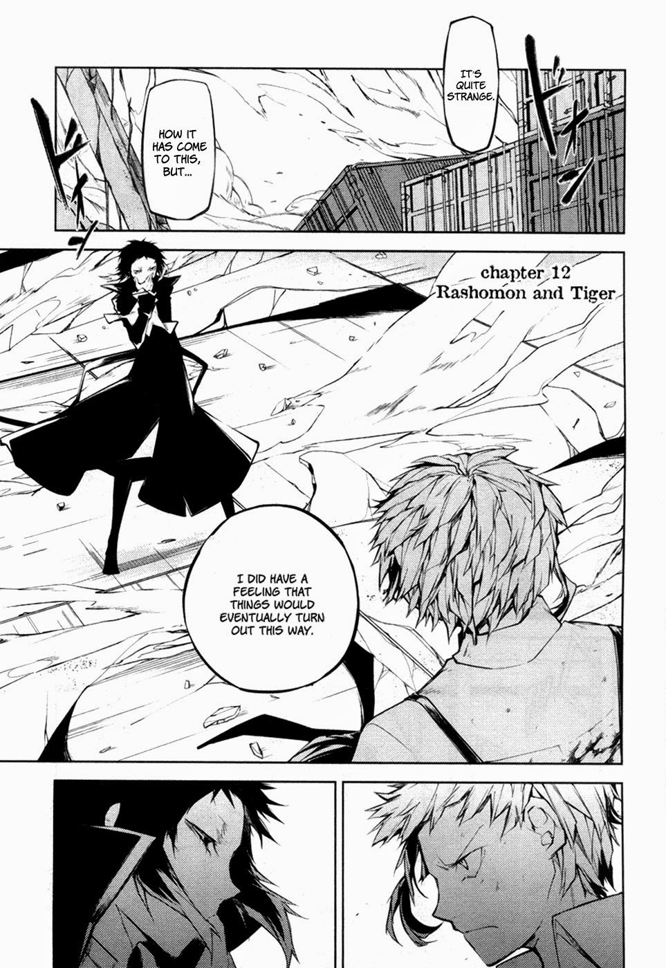Bungo Stray Dogs chapter 12 page 1
