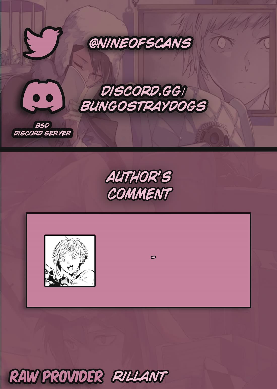 Bungo Stray Dogs chapter 123 page 1