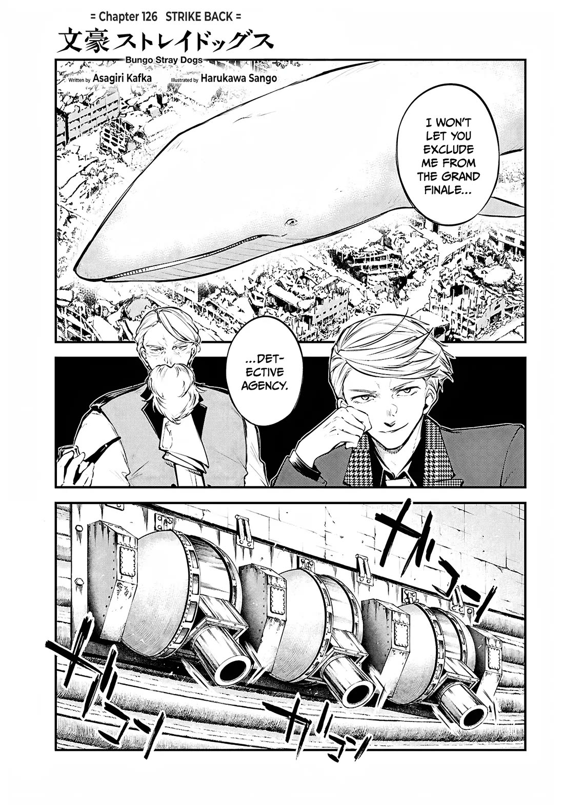 Bungo Stray Dogs chapter 126 page 2