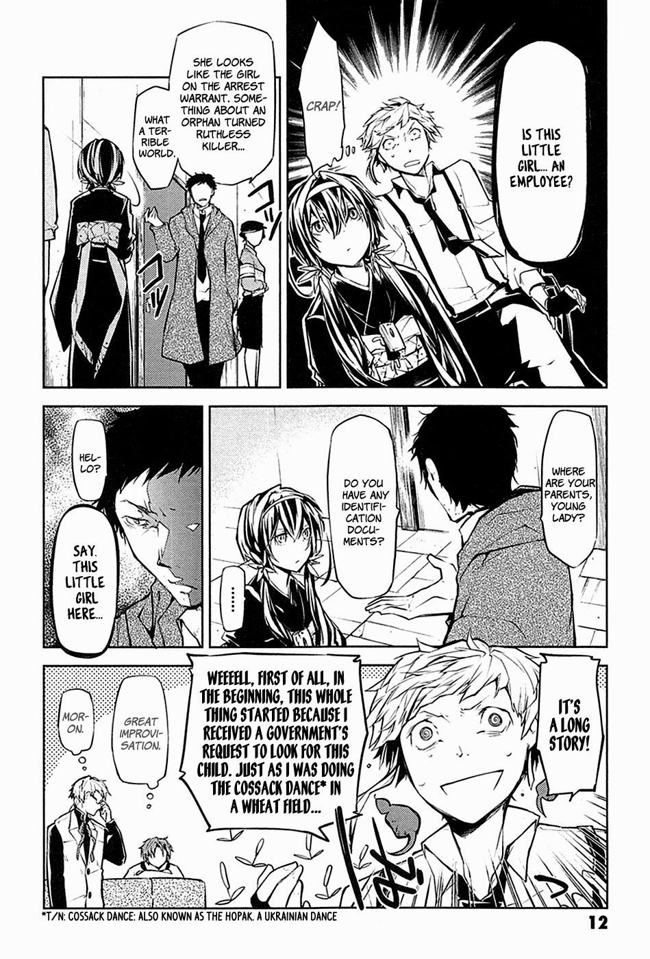 Bungo Stray Dogs chapter 13 page 12