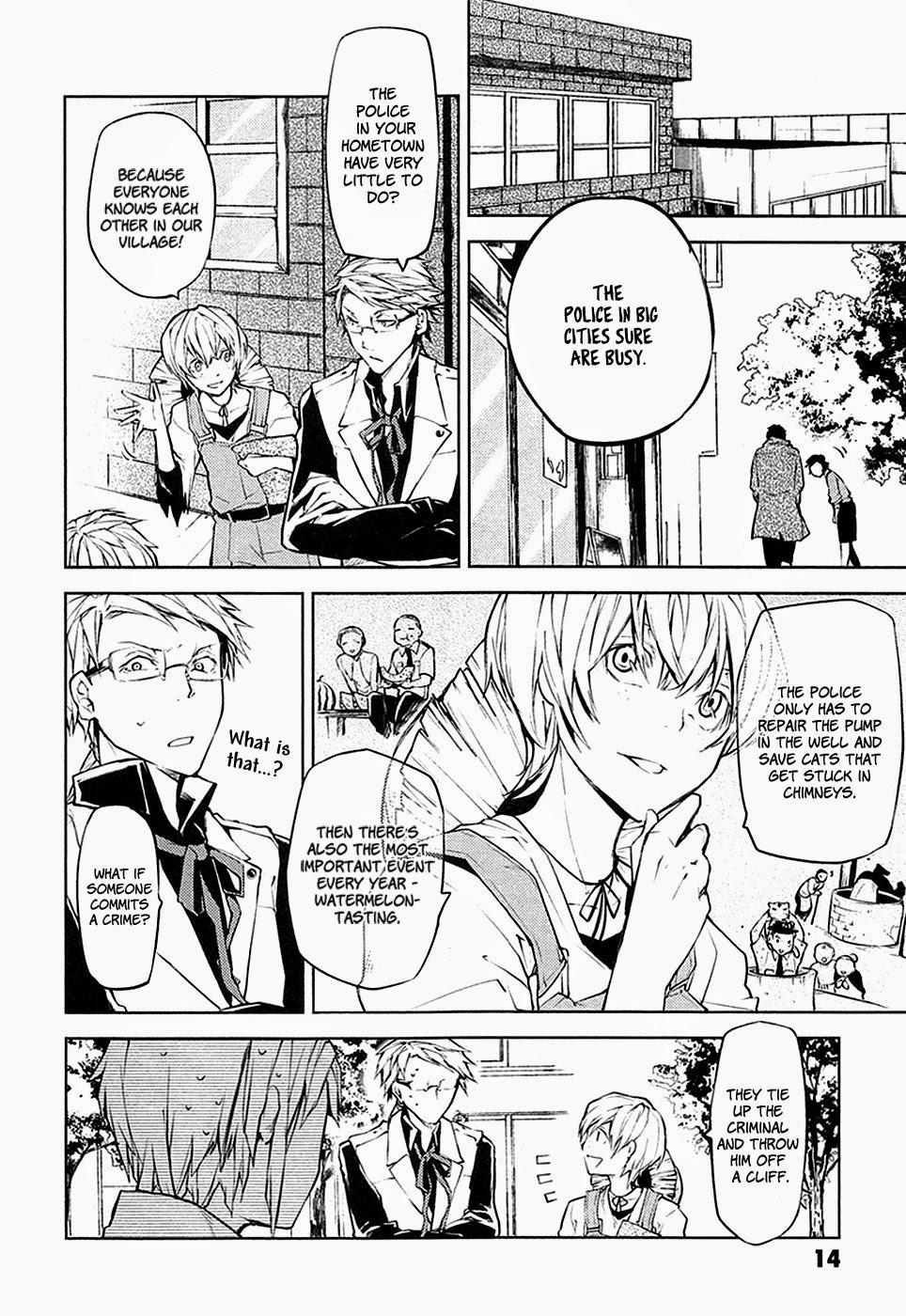 Bungo Stray Dogs chapter 13 page 14