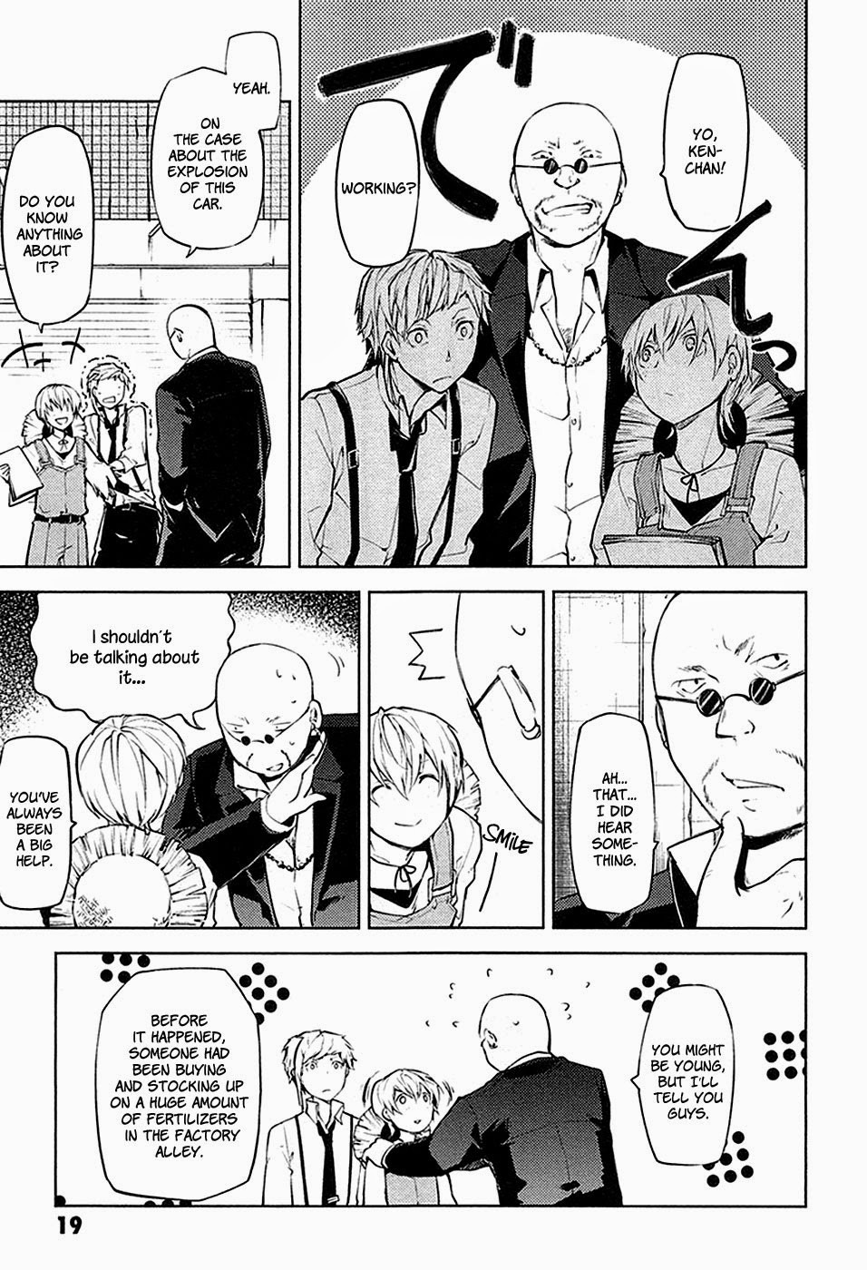 Bungo Stray Dogs chapter 13 page 19