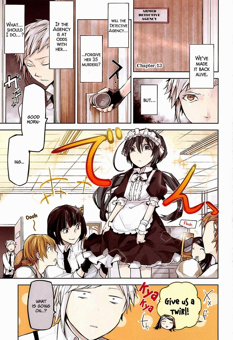 Bungo Stray Dogs chapter 13 page 2