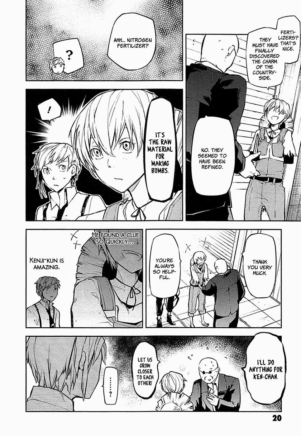 Bungo Stray Dogs chapter 13 page 20