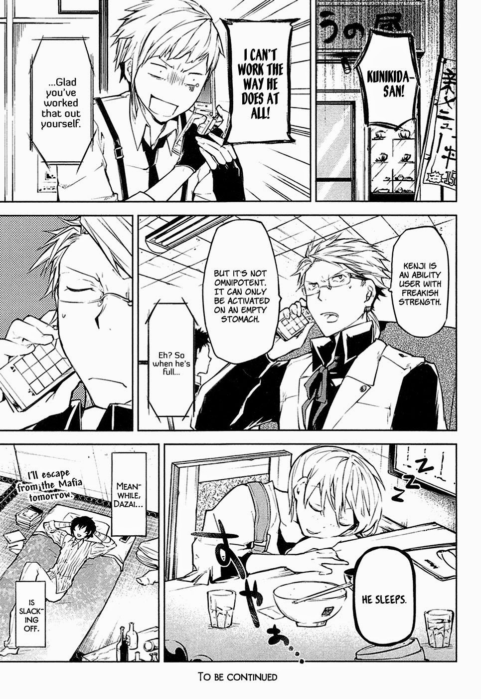 Bungo Stray Dogs chapter 13 page 36