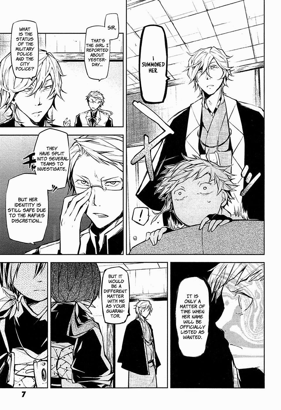 Bungo Stray Dogs chapter 13 page 7