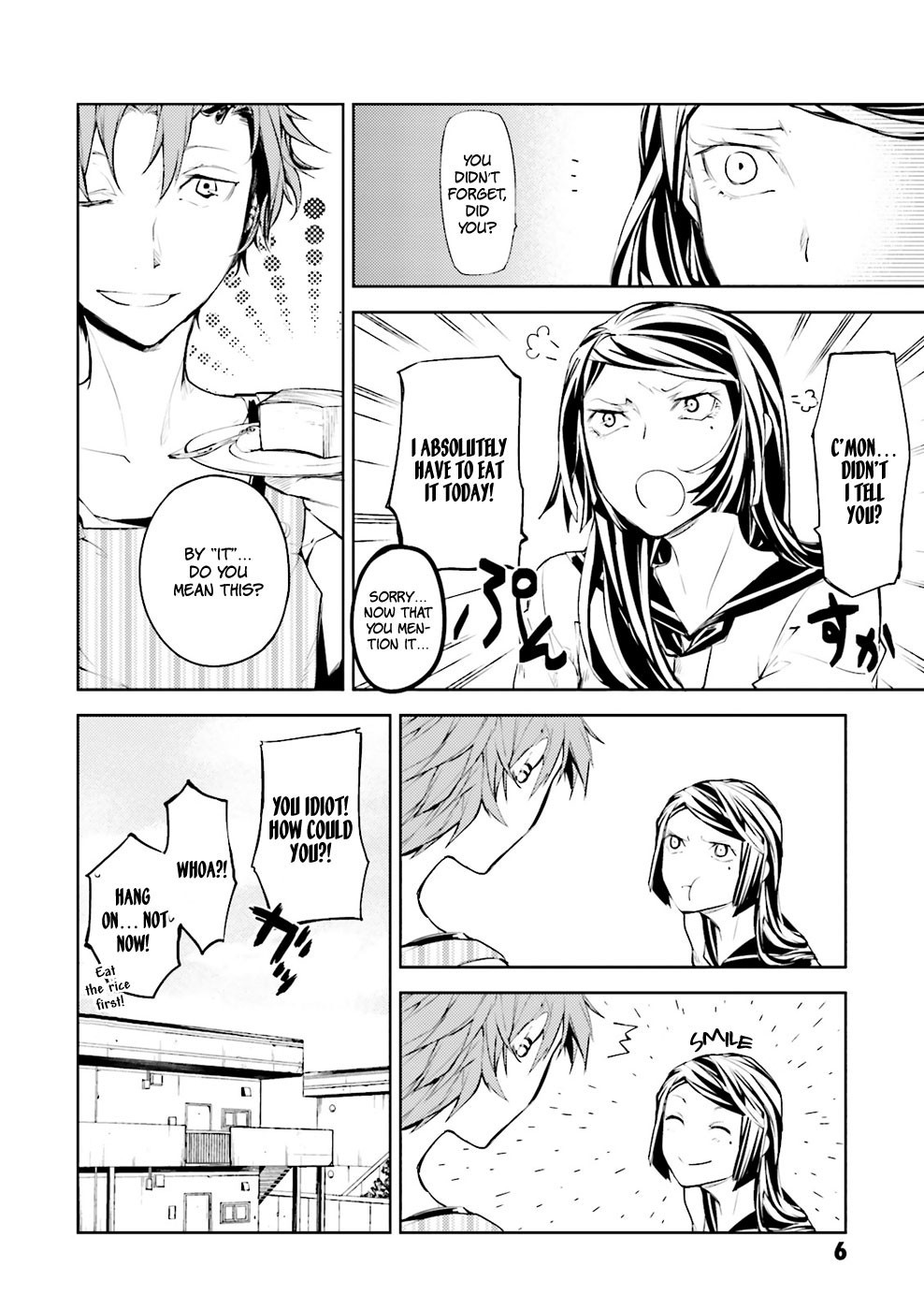 Bungo Stray Dogs chapter 17 page 6