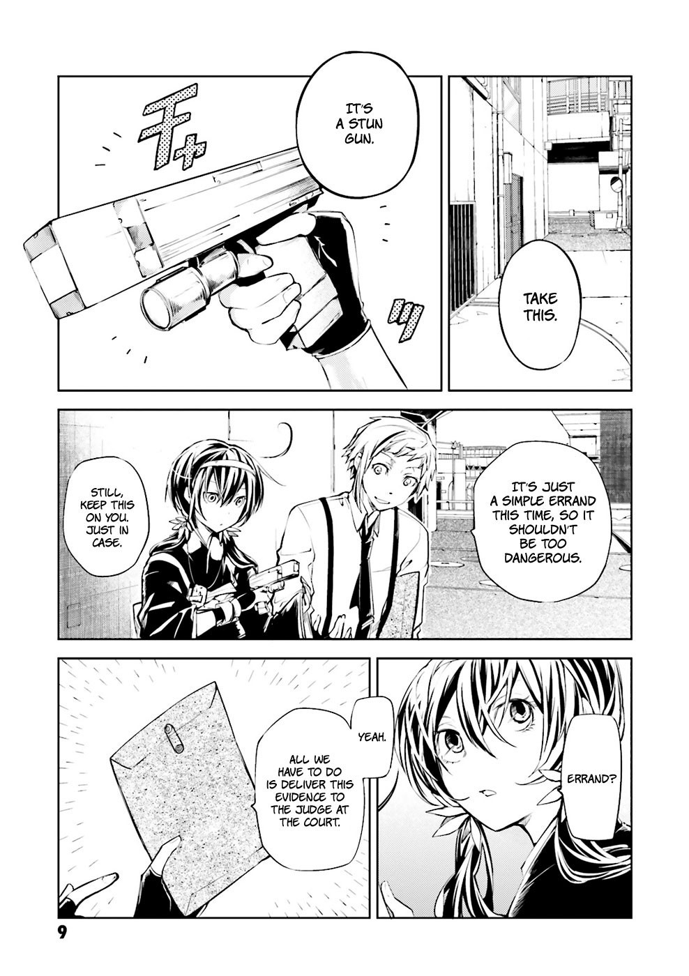 Bungo Stray Dogs chapter 17 page 9