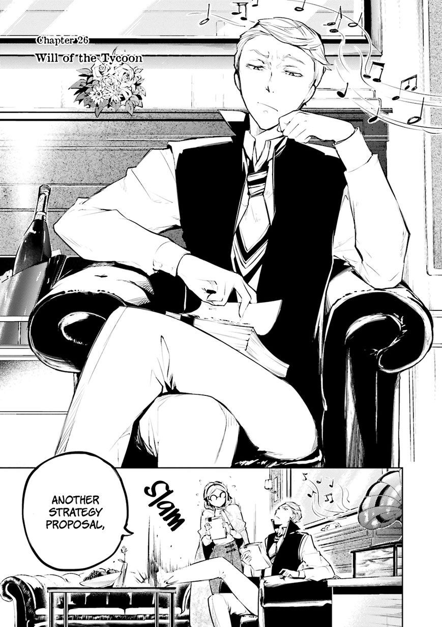 Bungo Stray Dogs chapter 26 page 2
