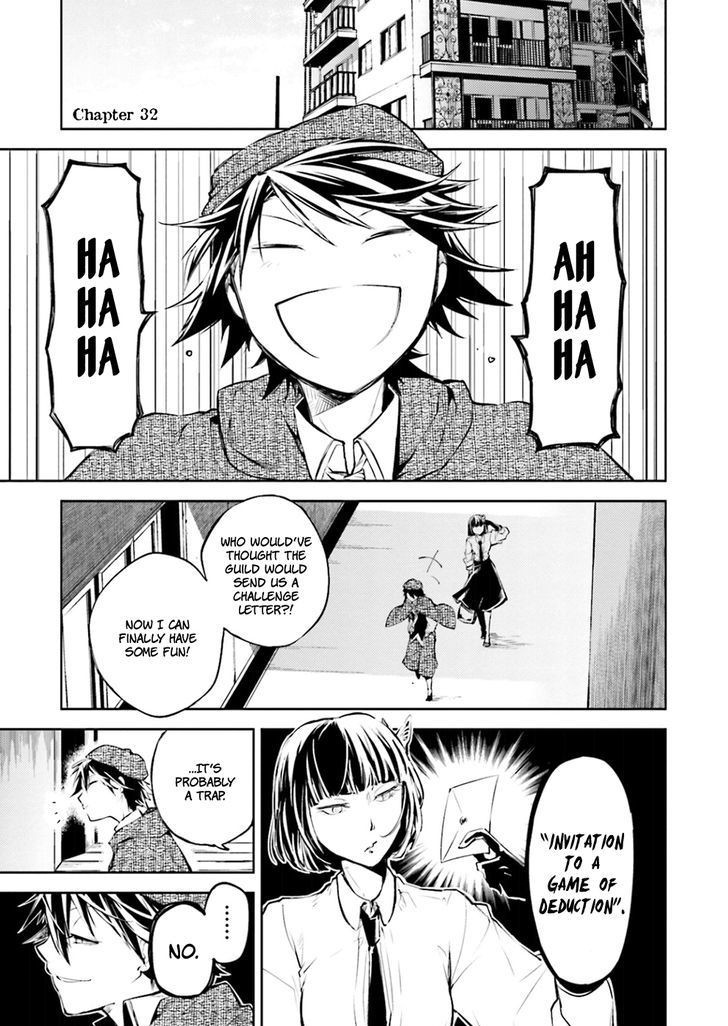 Bungo Stray Dogs chapter 32 page 1