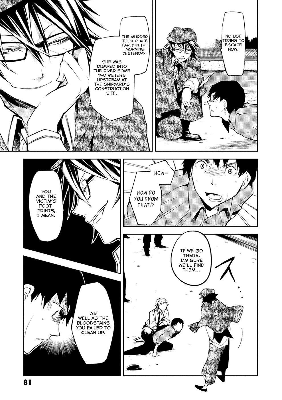 Bungo Stray Dogs chapter 6 page 32
