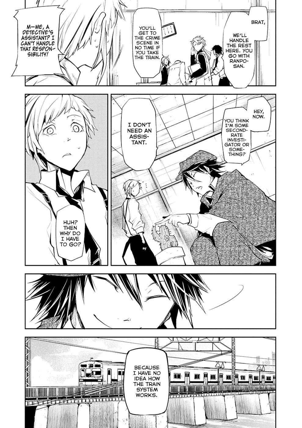 Bungo Stray Dogs chapter 6 page 4