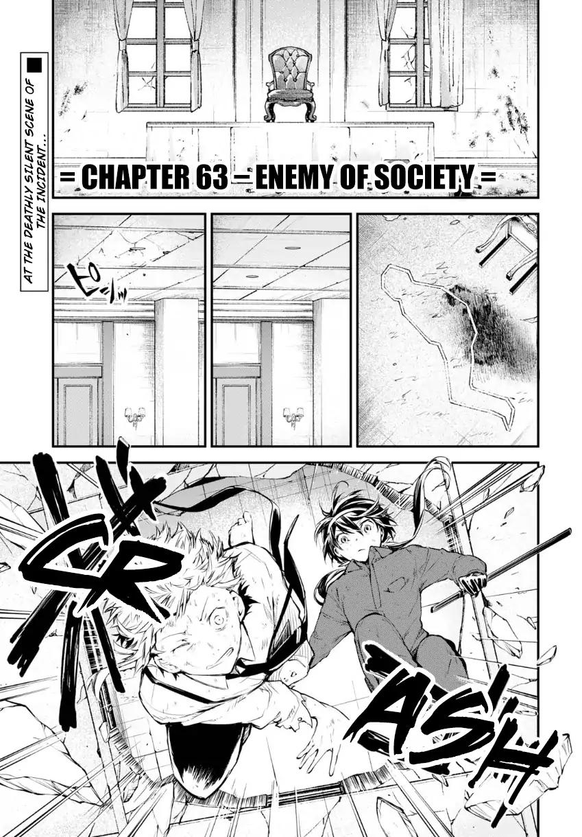 Bungo Stray Dogs chapter 63 page 1