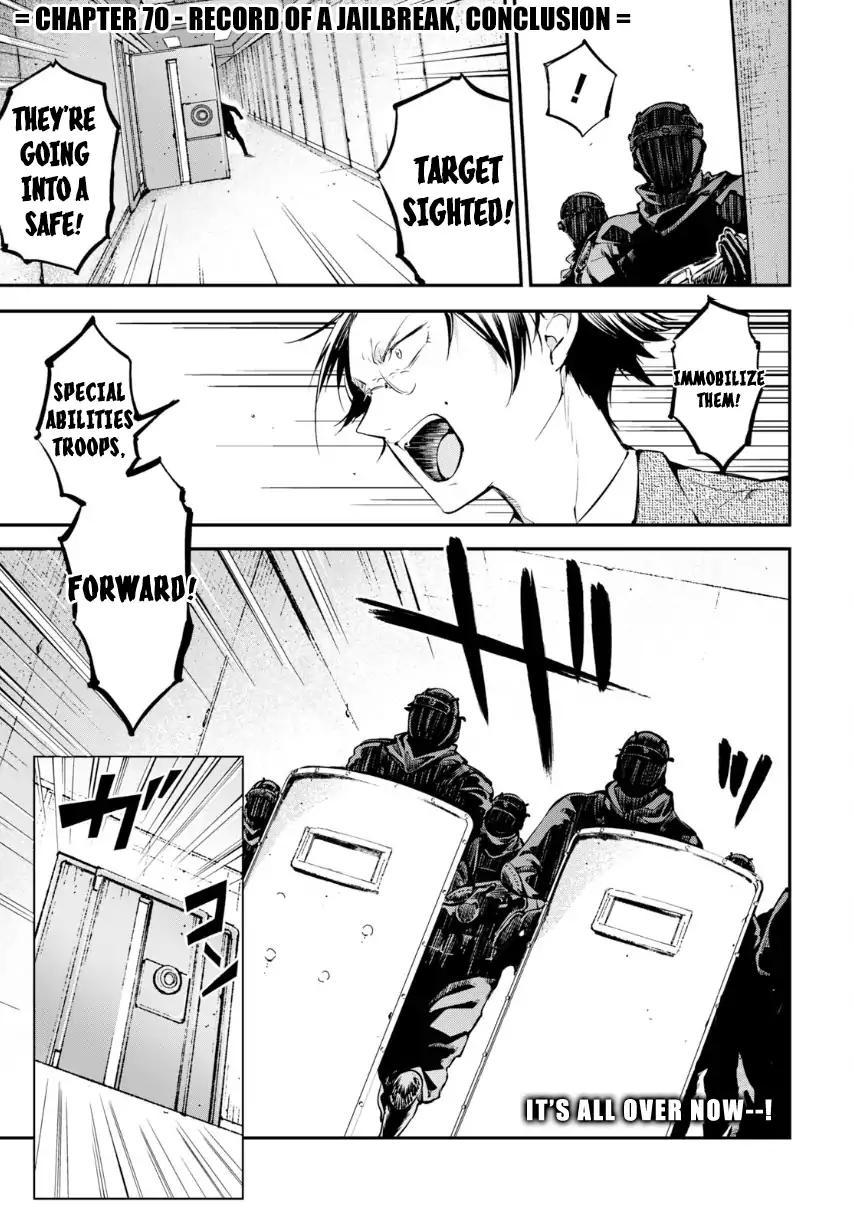 Bungo Stray Dogs chapter 70 page 1