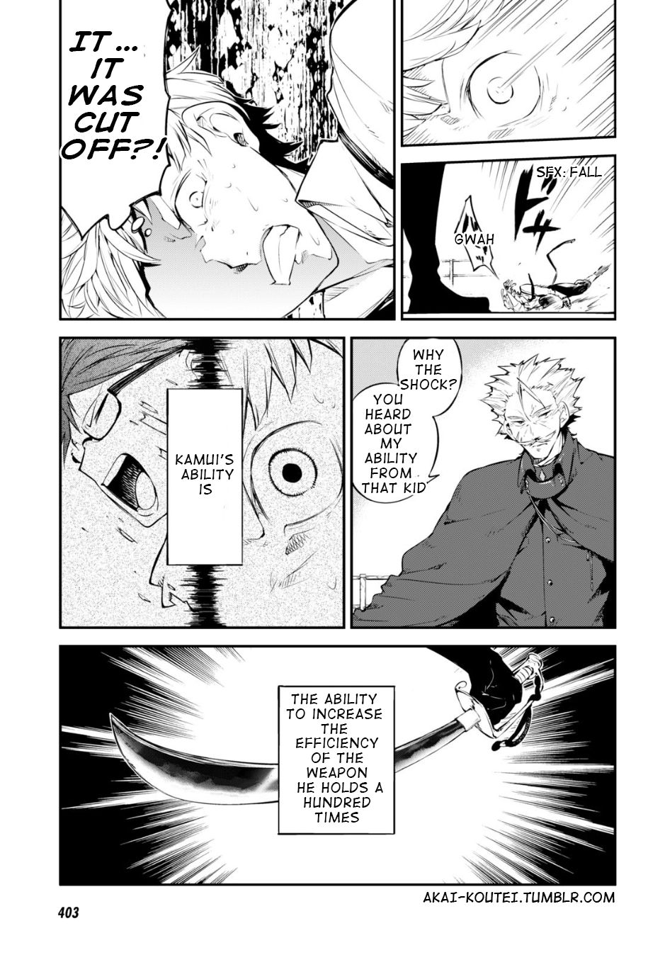 Bungo Stray Dogs chapter 83.5 page 18