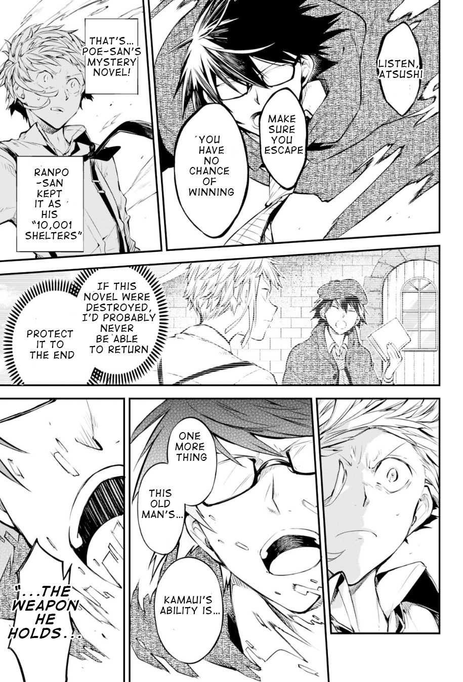 Bungo Stray Dogs chapter 83.5 page 8