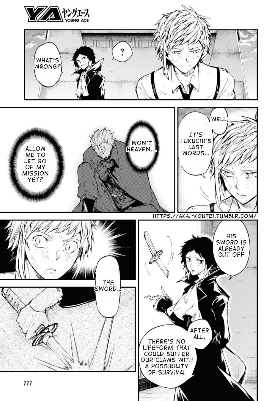 Bungo Stray Dogs chapter 87 page 14