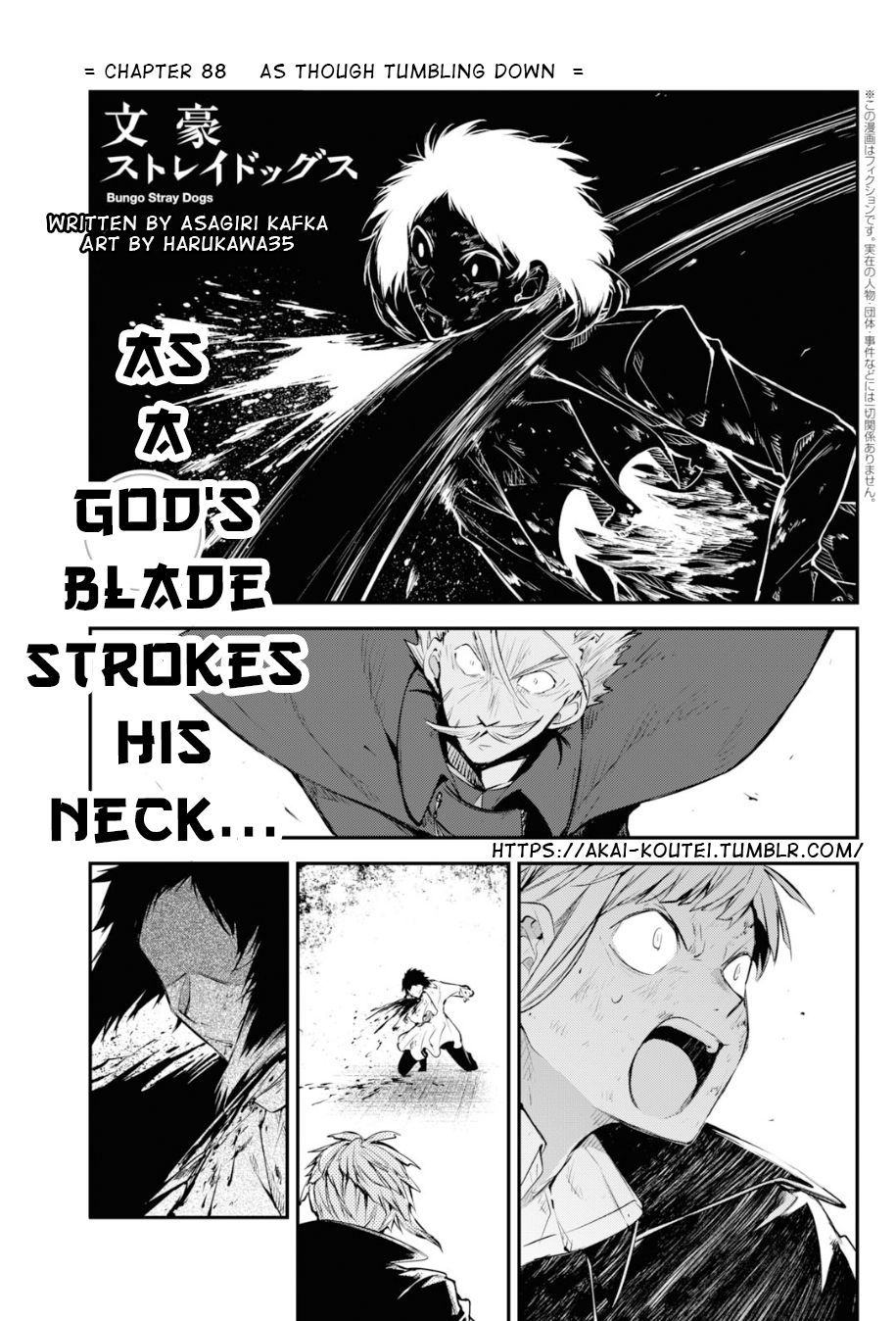 Bungo Stray Dogs chapter 88 page 2