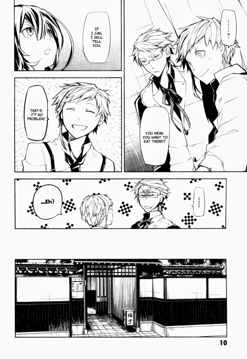 Bungo Stray Dogs chapter 9 page 10