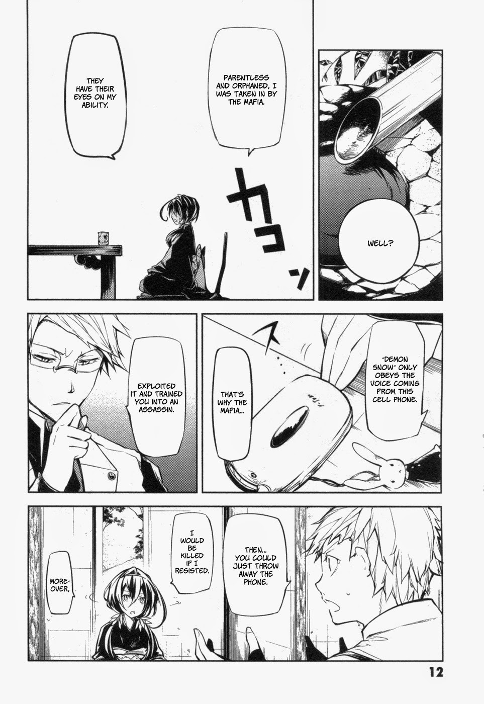 Bungo Stray Dogs chapter 9 page 12