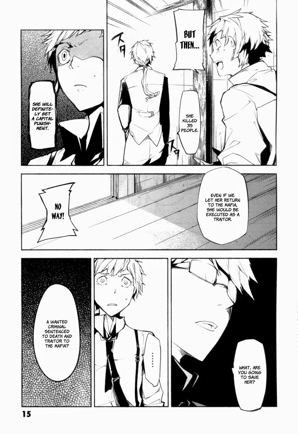 Bungo Stray Dogs chapter 9 page 15