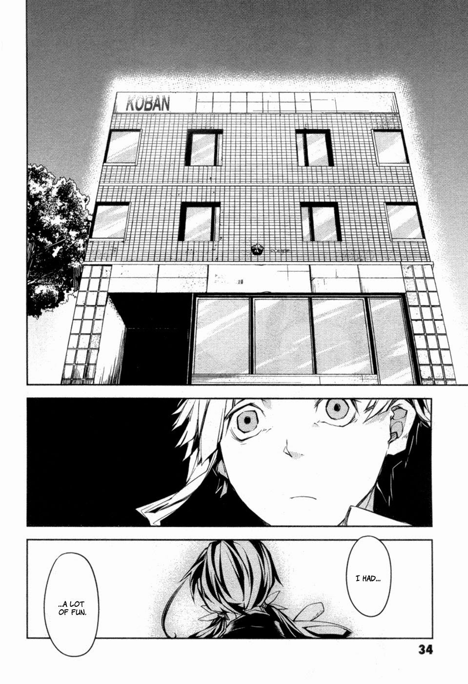 Bungo Stray Dogs chapter 9 page 34