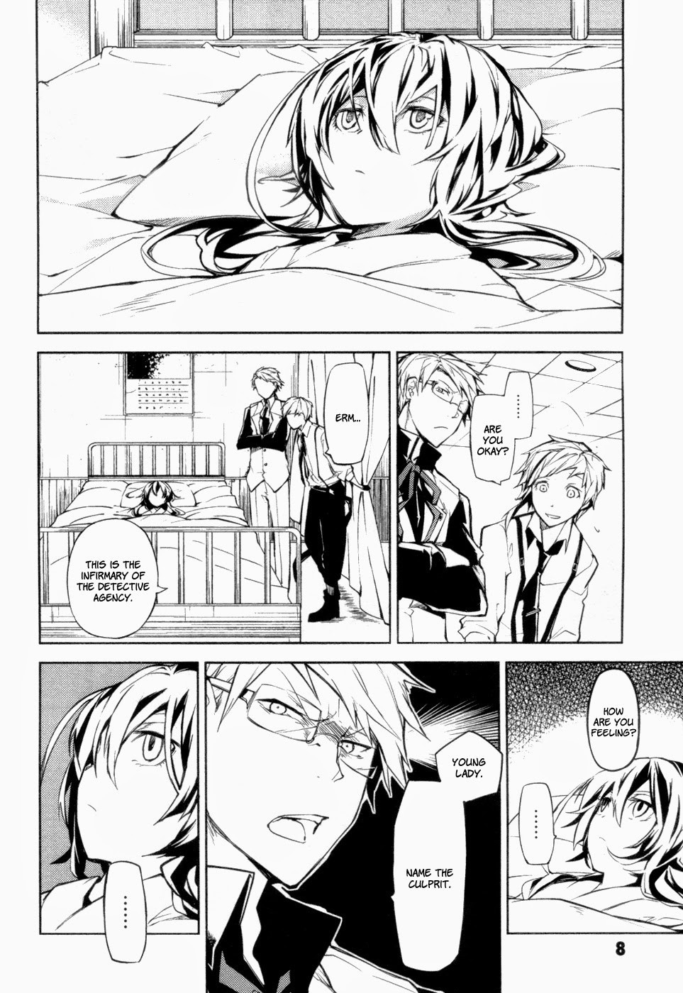Bungo Stray Dogs chapter 9 page 8