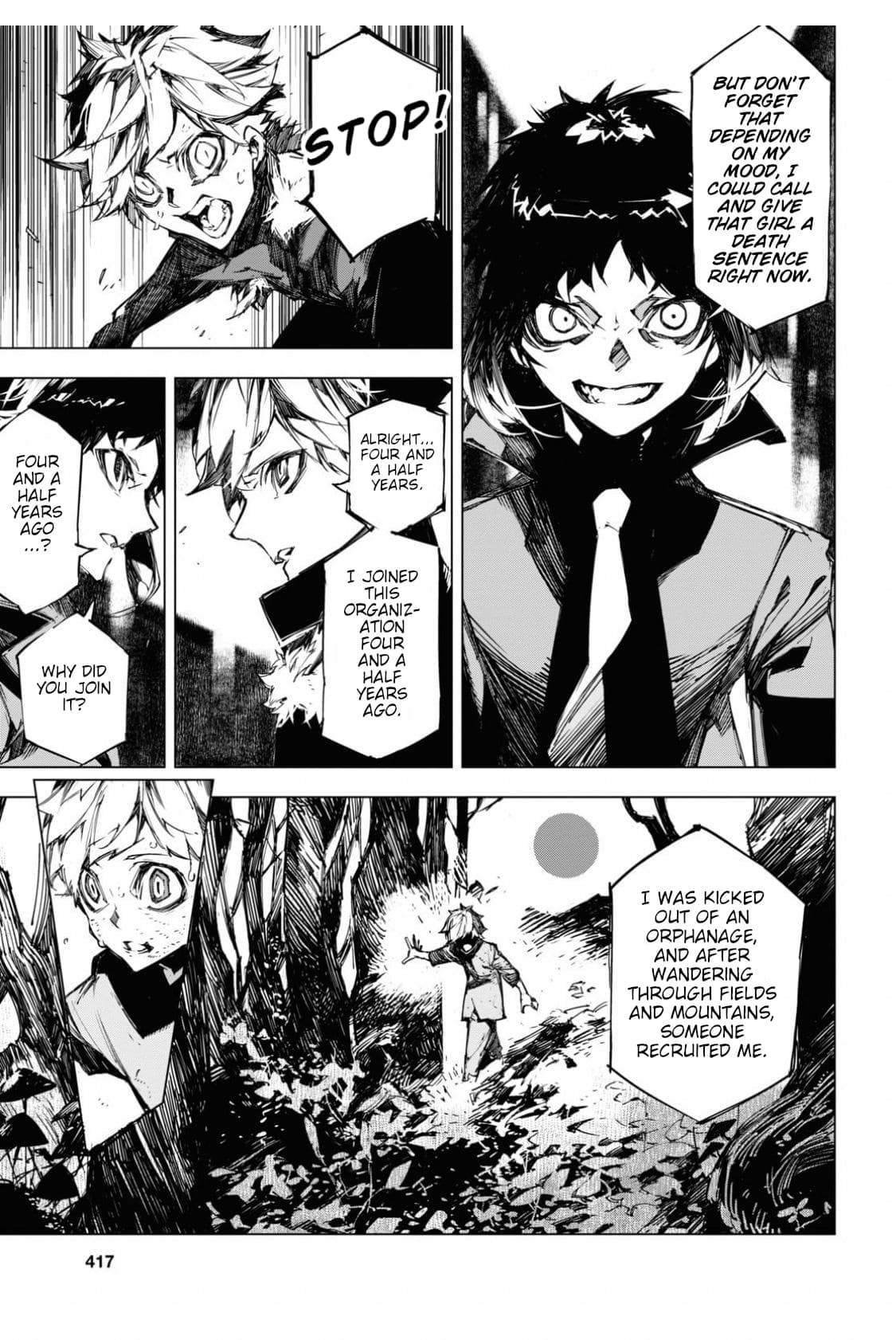 Bungou Stray Dogs Beast chapter 12 page 12