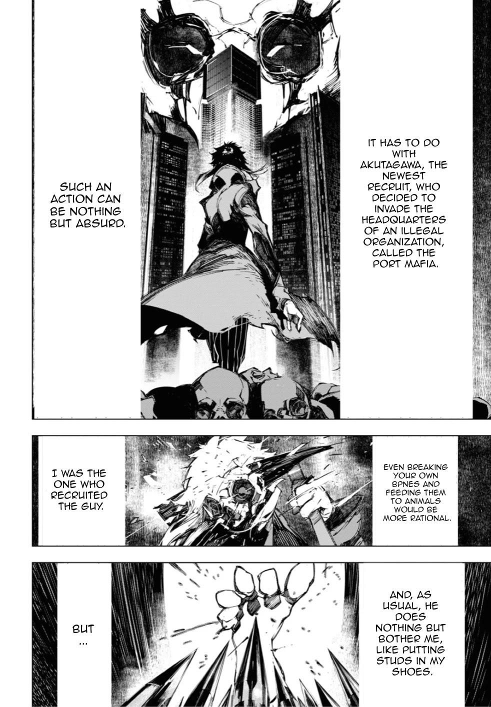 Bungou Stray Dogs Beast chapter 13 page 13