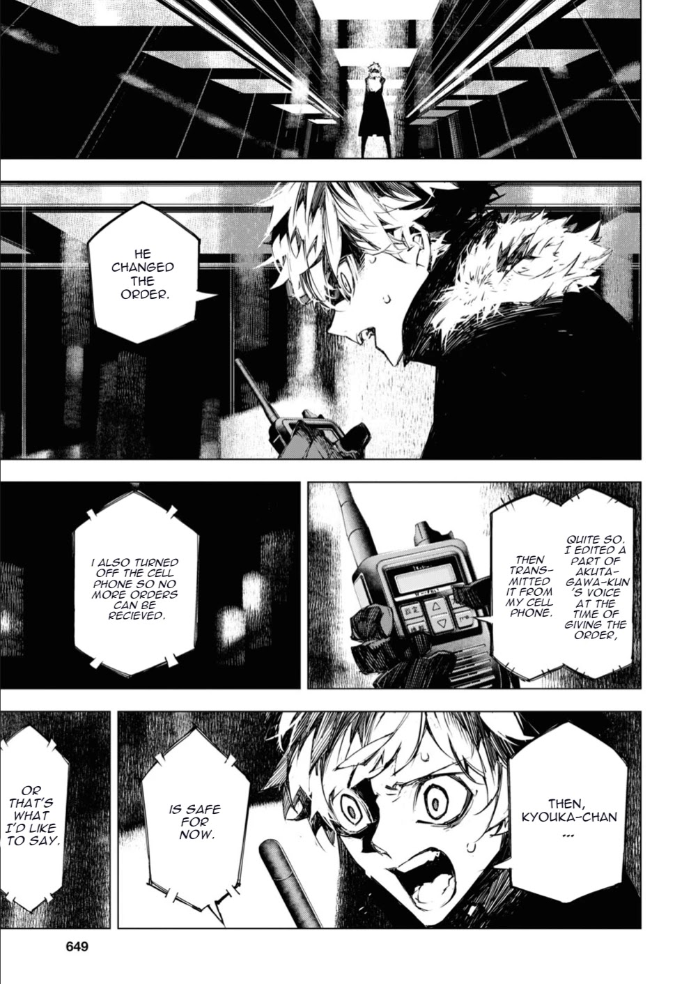 Bungou Stray Dogs Beast chapter 13 page 4