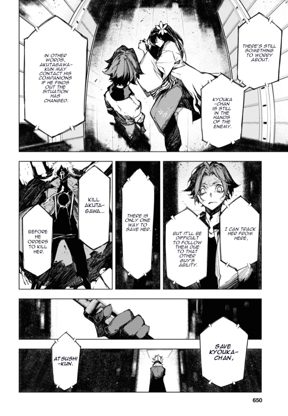 Bungou Stray Dogs Beast chapter 13 page 5